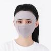Sonnenschutzmaske aus Eisseide, für Outdoor-Sportarten, Anti-UV-Gesichtsmaske, Radfahren, atmungsaktive Anti-Staub-Gesichtsabdeckung, Ohrmaske zum Aufhängen für Frauen und Mädchen