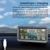 Tire Pressure Detection System For Vehicles 4 Wheel Monitoring Lightweight Energy Saving ABS+PC Alarm Function