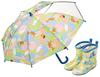 Skater Children's Rain Boots, Moomin Cartoon Design with Reflective Tape, 18cm, RIBT18-A