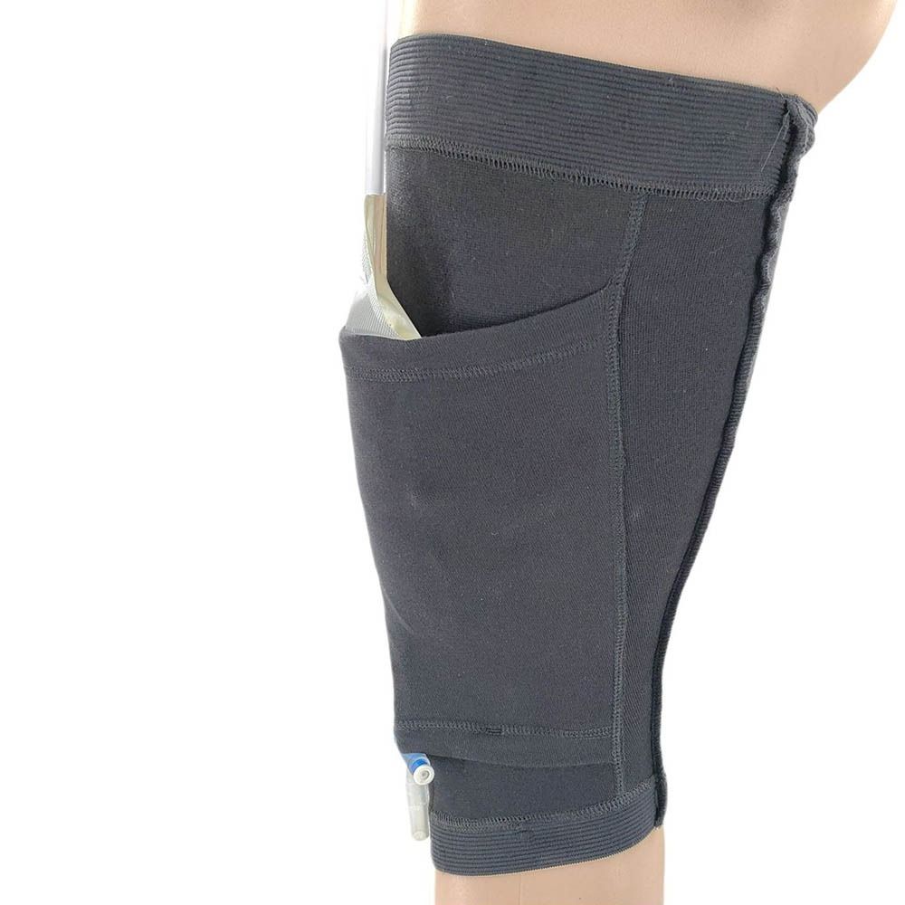 Leak-proof Carer Drainage Bag Reusable Catheter Bag Leg Sleeve Urine Bag Holder  Paralysis Bed Care