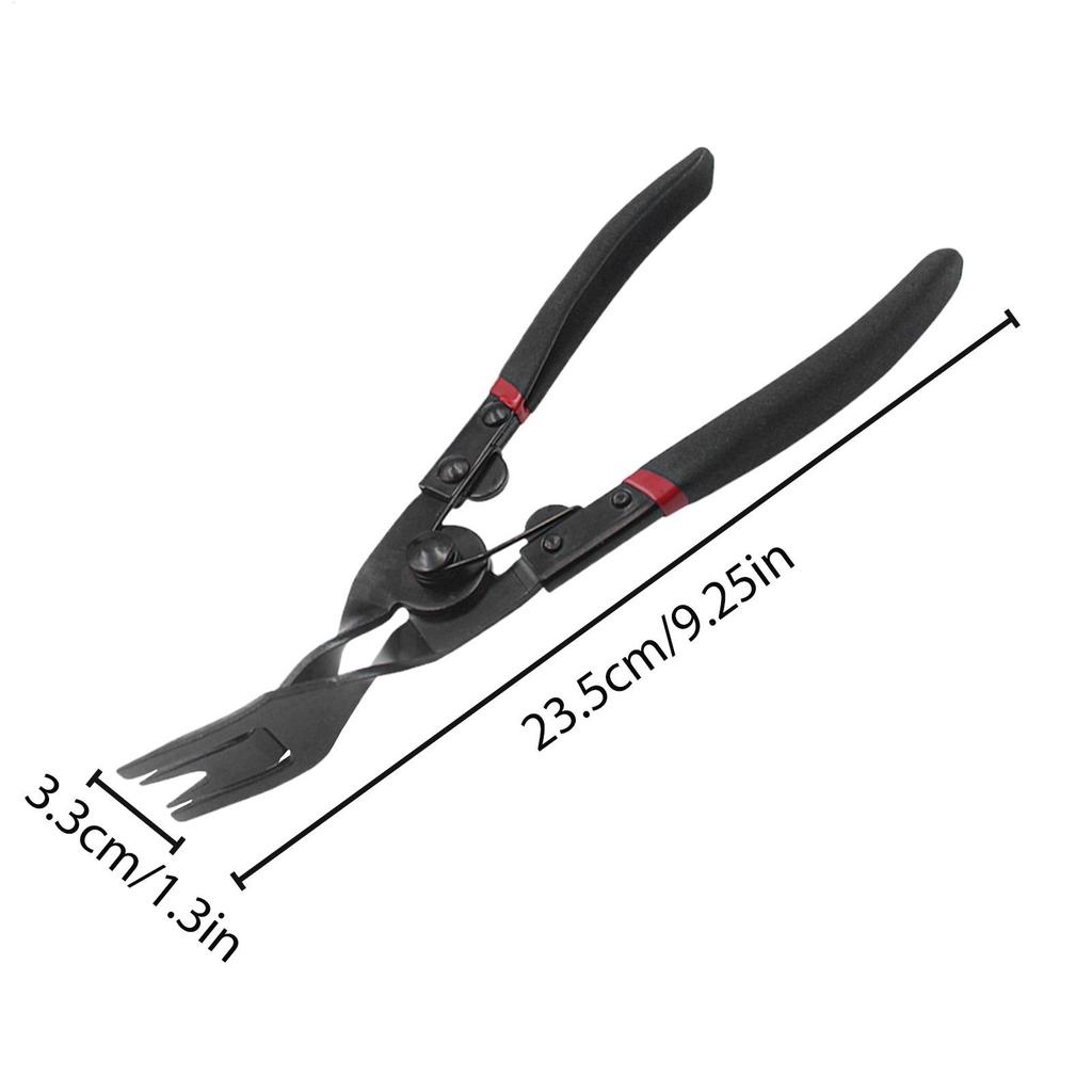Car Clip Pliers Tool Panel Clip Pliers Fastener Remover Auto Retainer Clip Trim Rivet Removal Tool for Truck RV SUV Repair