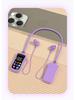 Bluetooth Sports Earphones with Digital Display, Neckband, Long Battery Life, Noise Reduction, Card Slot, and Superior Sound