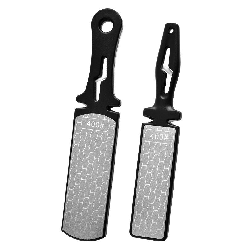 1PC Emery Knife Sharpener Double-sided Knife Sharpener Artifact Household Fast Multifunctional Edge Sharpener Scissors Kitchen Knife Sharpener