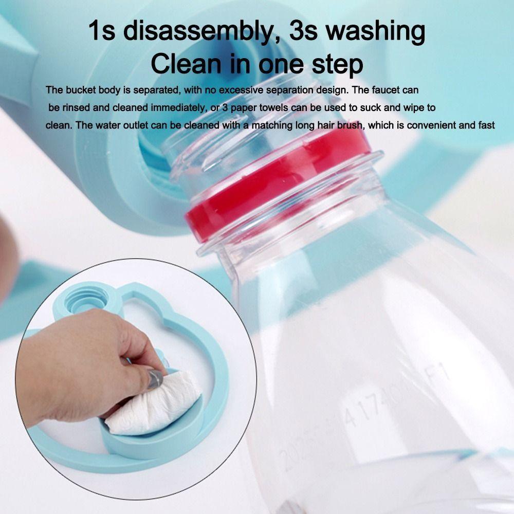 Leak Proof Cat Water Dispenser Automatic Gravity Water Bowl New Cat Drinking Fountain For Cats