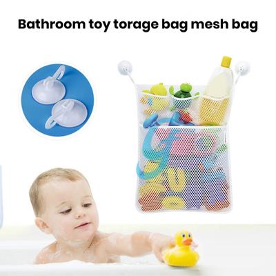 1 Set Storage Bag Double Layers Multi Grid Design Foldable See-through Bathroom Children Toys Sundries Hanging Bag Home Supply