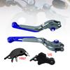 Adjustable Clutch Brake Lever Fit for YAMAHA XSR900 XSR900GP MT-09 24-25 Blue