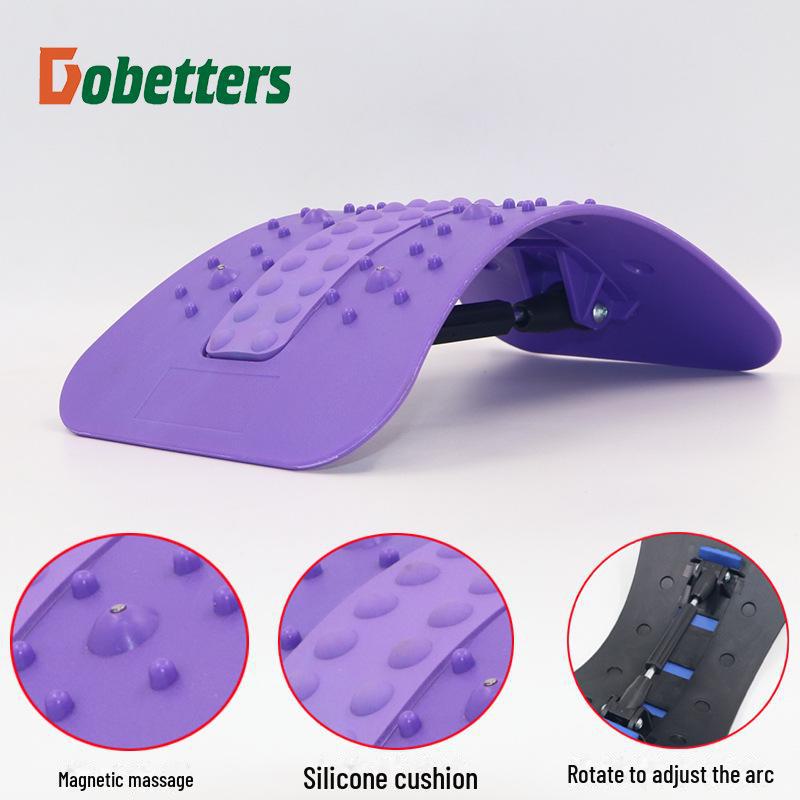 Magnetic Acupuncture Lumbar and Cervical Massager & Back Straightener.