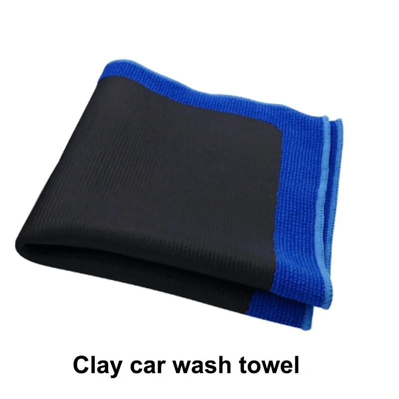 Car Cleaning Towel Magic Clay Cloth For Car Detailing With Blue Clay Bar Towel Washing Polish Rag Removing Iron Power
