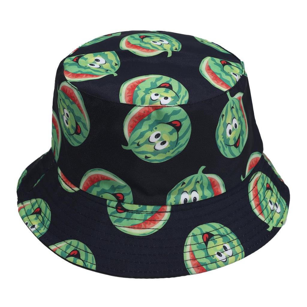 2026 Lemon Pattern Reversible Bucket Hat for Men & Women – Summer Sun Protection