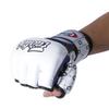 Fairtex MMA Sparring Gloves FGV17 (L, White/Black)