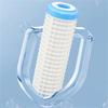 2 Peças Elementos Filtrantes Domésticos Filtro de Água 10" Pré-Filtro Filtro de Bomba Filtro Eficaz para Tubo de Água Material Plástico