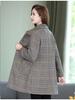 Mid-Length Autumn & Winter Trench Coat for Middle-Aged Women - Stylish and Thick for 40s & 50s