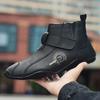 Men Short Boots Autumn Winter New  Fashion British Style Retro Flat Bottom Plush Warm Comfortable Shoes Outdoor Casual Shoes