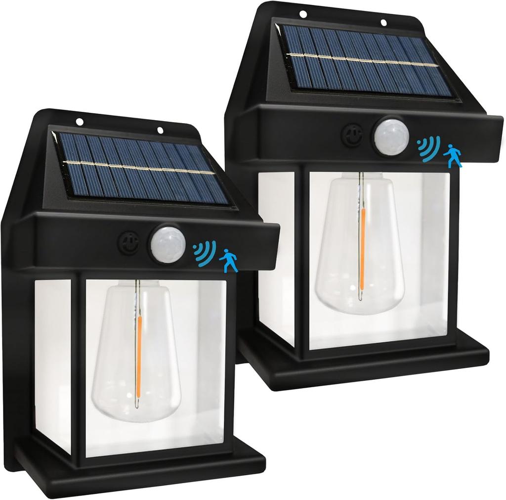 1/2/4/8 Solar Powered Outdoor Sensing Safety Light Strip Sensors with 3 Lighting Modes Suitable for Garden Fences and Courtyards