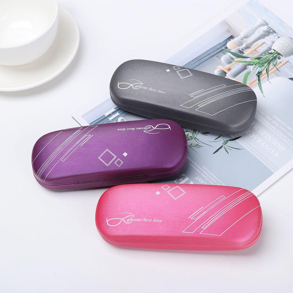 New Men Women Leather PU Eyewear Protector Myopia Glasses Box Glasses Case Reading Eyewear Case