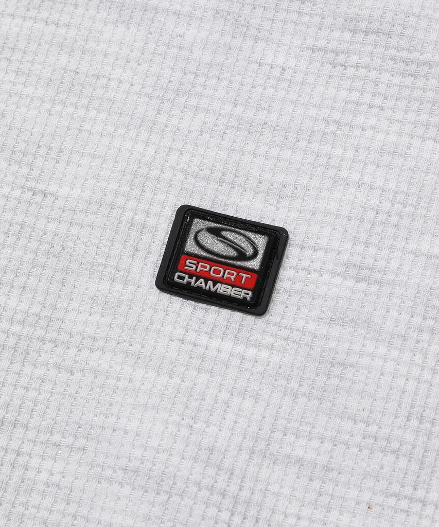 Sc Waffle Year-Open Hoodie (1% Gray)