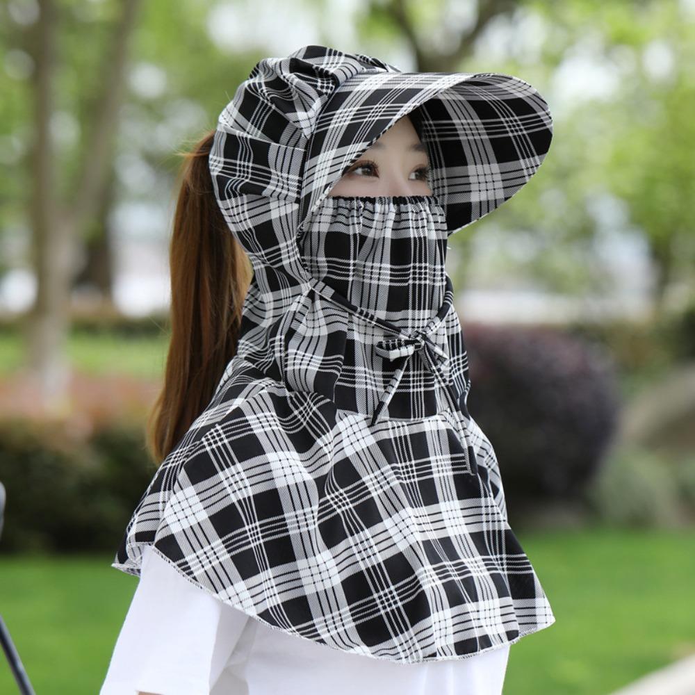 

Кепка-солнцезащитный козырек с полной защитой лица и шеи, пыленепроницаемая, для улицы, для сбора чая, летняя type 9