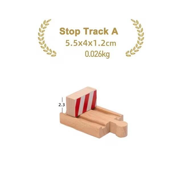 

All Kinds of Wooden Track Accessories Beech Wood Railway Toys Fit For Brand Wooden Train Tracks Education Toys For Children