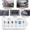 100Pcs Car Bumper Retainer Clips Automotive Body Trim Fixed Clip Auto Door Panel Push Pin Universal Vehicle Plastic Rivets Kit