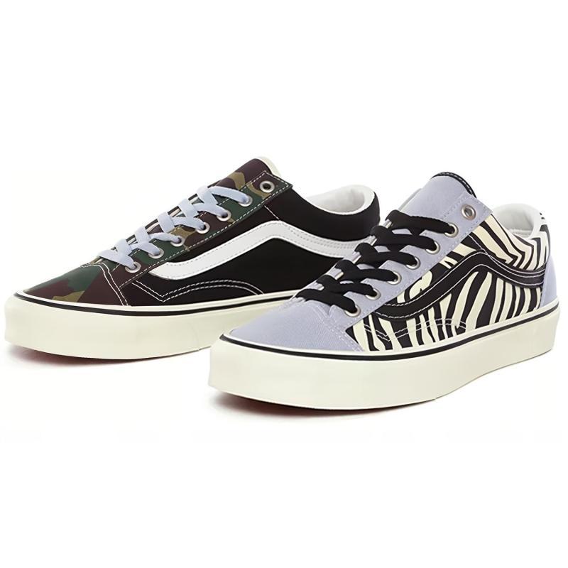 Vans Style 36 'Mismatch Zebra Camo' Vans VN0A3DZ3WS8