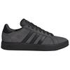 Adidas Grand Court Base 00s Casual Series Soft Comfortable Durable Low-Top Sneakers Men Sneakers Black JR5542