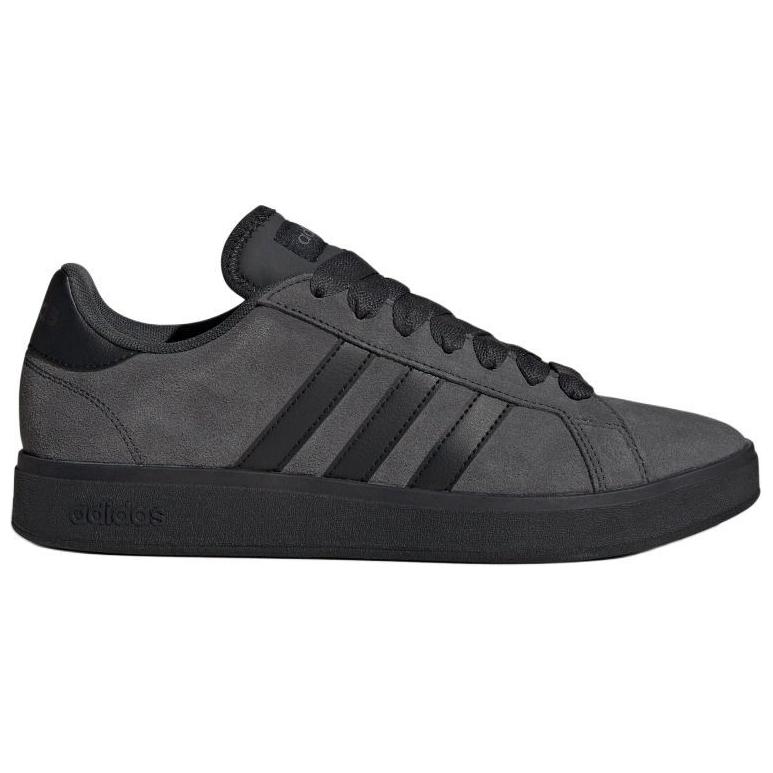 Adidas Grand Court Base 00s Casual Series Soft Comfortable Durable Low-Top Sneakers Men Sneakers Black JR5542