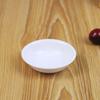 125pcs White Plastic Sauce Dishes Food Dipping Bowls Break-resistant Seasoning Dish Saucer Appetizer Plates