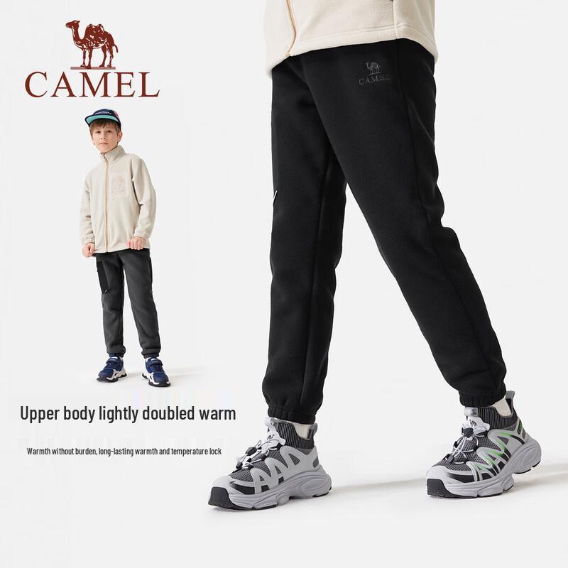 Camel Kids  Warm Fleece Outdoor Casual Sports Pants 150