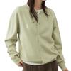 2026 Korean Rabbit Embroidery Knit Cardigan - Solid Color, Simple & Lazy Style Outerwear Top
