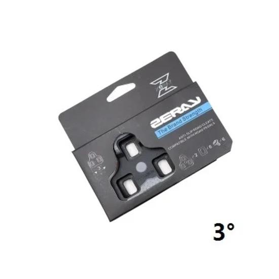 Zeray Road Pedal Radschuhe Cleats Selbstverriegelndes Pedal Anti-Rutsch-Cleat Kompatibel Keo Rennrad Radsportzubehör