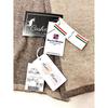Used Made in Italy Marini Silvano Cashmere Blend Hole Wool Mini Muffler