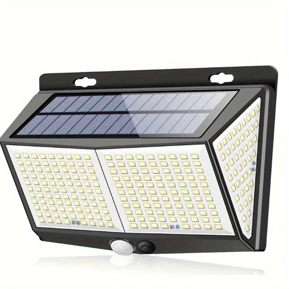 

6 шт. солнечных уличных фонарей движения 288 светодиодов 3 режима солнечные фонари для ограждения водонепроницаемые солнечные фонари безопасности двор дверь патио гараж ступенька 1PCS