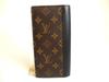 Authentic LOUIS VUITTON Monogam Brown Leather Long Wallet Portefeuille Brazza #a880  Refurbished