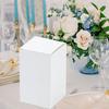 WTEMPO 40PCS White Rectangle Gift Boxes Foldable DIY Cup Perfume Cosmetic Presents Packaging Boxes Perfect for Birthday, Wedding and Other Festivals!