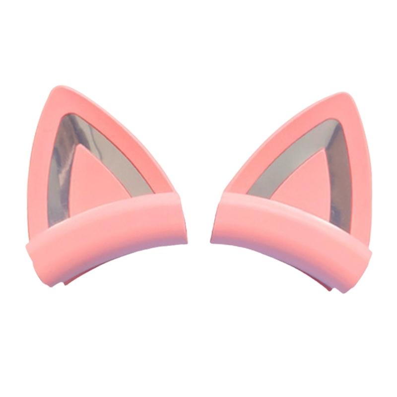 Adorable Cats Ear Silicone Decorations Silicone Attachments Perfect For Personalizing Headband Headphone Unique Look