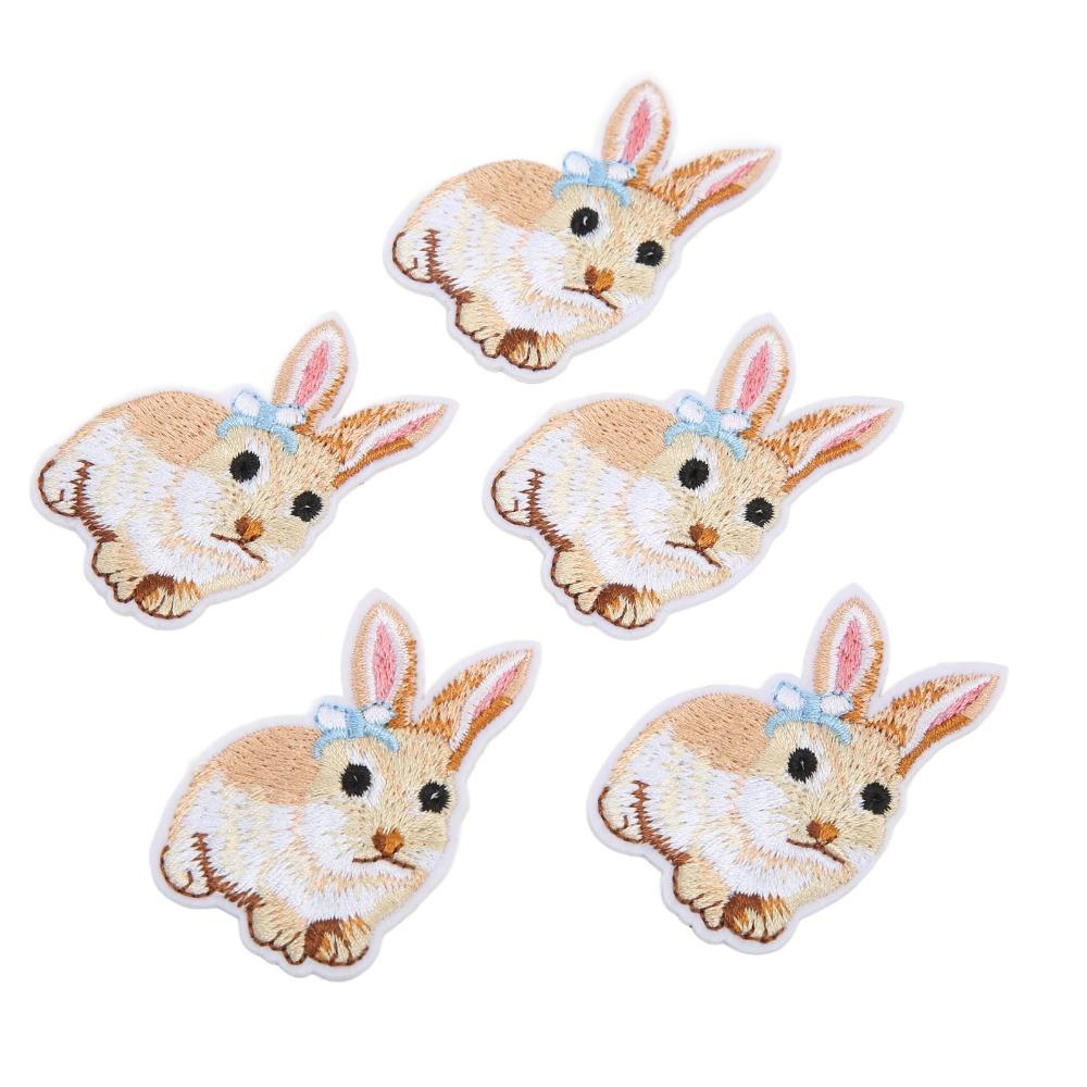 10pcs Lightweight Embroidered Patches Embroidered DIY Patches Durable Applique Patches Clothing