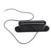 Gitarre Hot Rails Tonabnehmer 2 Polschuhe Geräuscharm Schwarz Instrumentenzubehör für Mandoline