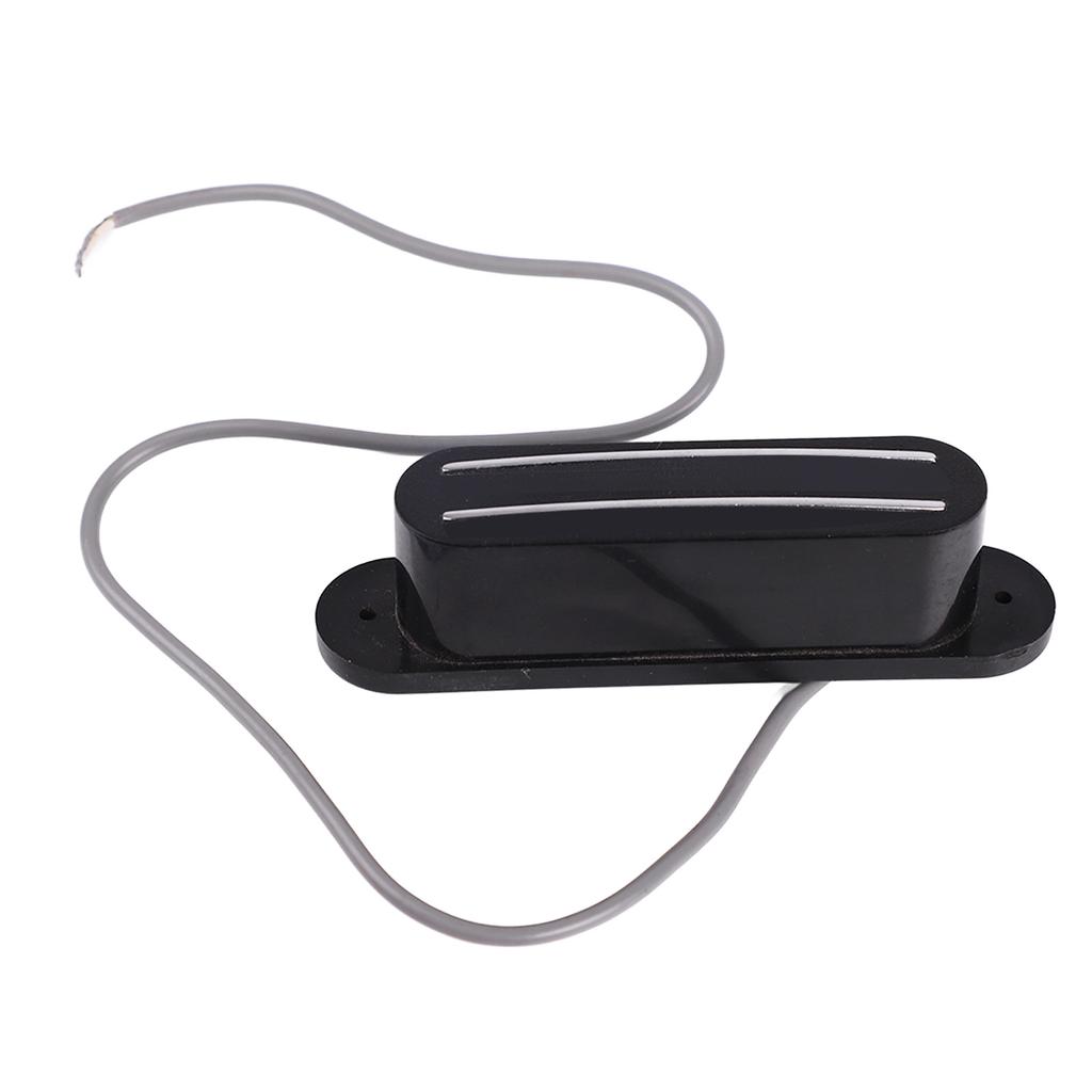 Gitarre Hot Rails Tonabnehmer 2 Polschuhe Geräuscharm Schwarz Instrumentenzubehör für Mandoline