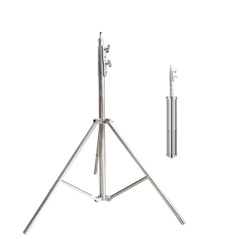 2.8m Portable & Durable Stainless Steel Photography Light Stand Tripod for Outdoor Use