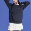New MLB Common Basic Small Sweatshirts Unisex Navy Blue 3AMTB0124-46NYD