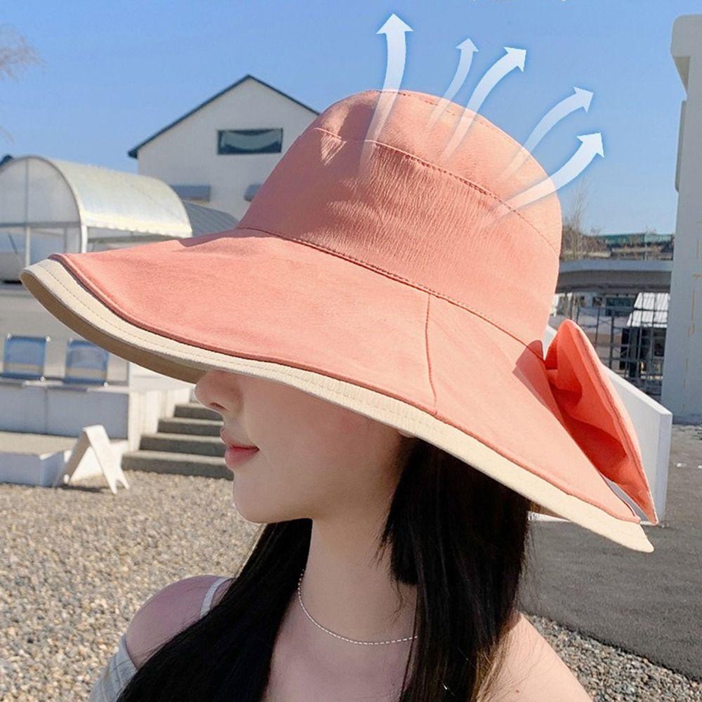 Foldable Bucket Hat Wide Brim Panama Caps New Mountaineering Caps  for Camping Hiking