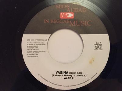 7-Zoll Schallplatte WARD 21 - Vagina VPS8526 VP Records 1999 Jamaika Reggae, Ska & Dub Gebraucht