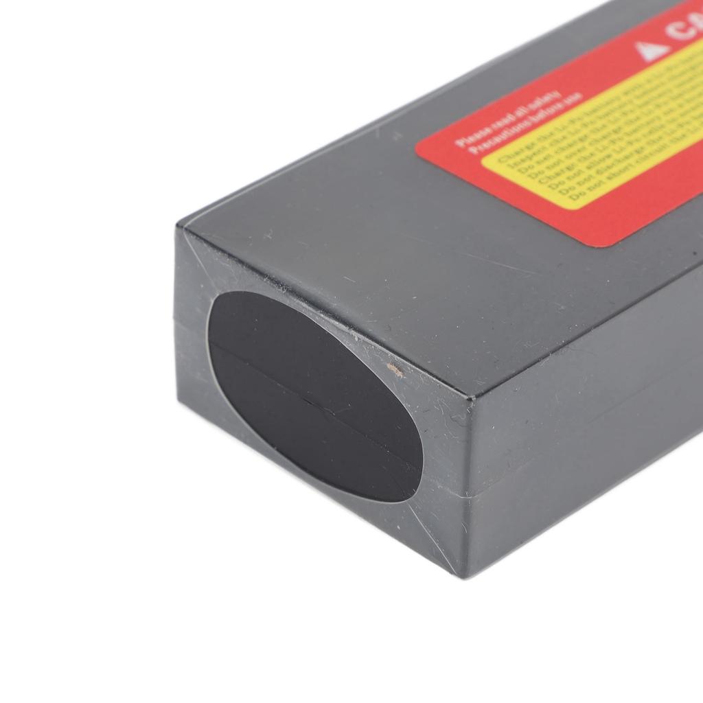 7.4V Lipo Battery 5200mAh 2S 50C Hard Case Lithium Polymer Battery with T Plug for 1/8 1/10 RC Cars Trucks