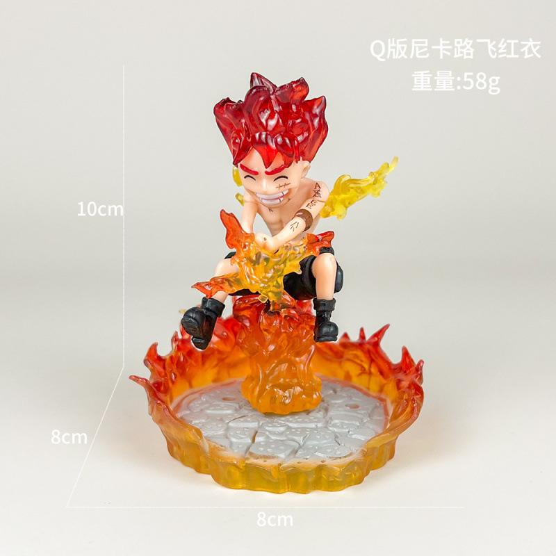 8-28Cm One Piece Anime Figures Nika Luffy Gear 5Th Action Figure Gear 5 Sun God Pvc Figurine Gk Statue Model Decoration Toys