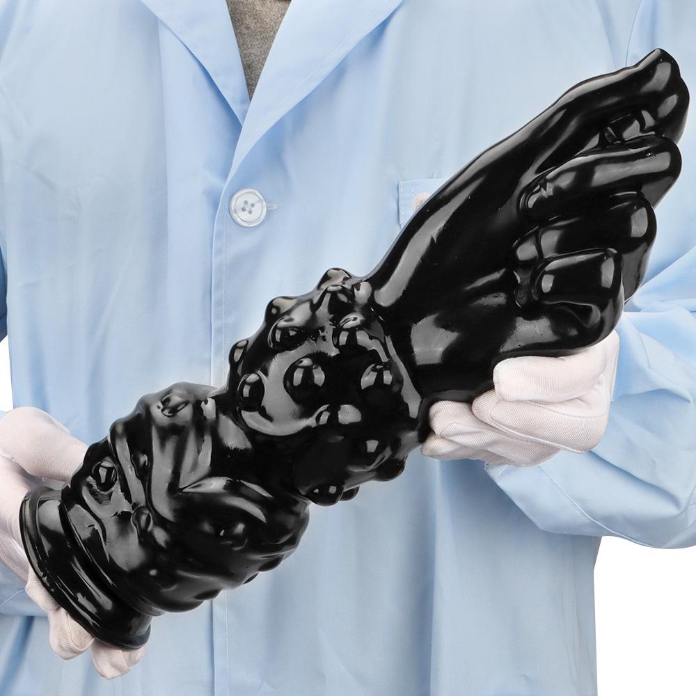 PVC-Dildo-Masturbator, Anal-Plug, Fisting-Requisite, Sex-Spielzeug für Erwachsene, Strap-on-Hahn, großer Schwanz, realistischer Penis, Sklave, BDSM