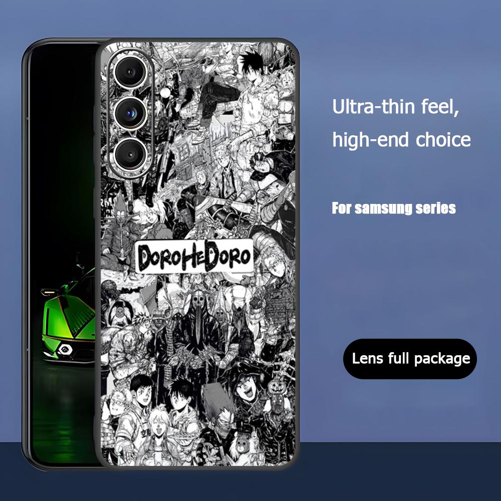 Dorohedoro risu nikaido Hot Phone Case For Samsung Galaxy S25 S24 S23 S22 S21 S20 Plus Ultra Note20 Soft Black