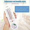 Wall-mounted Indoor/outdoor Thermometer and Hygrometer, Accurately Measures Temperature and Humidity, Red Pointer, Hygrometer.