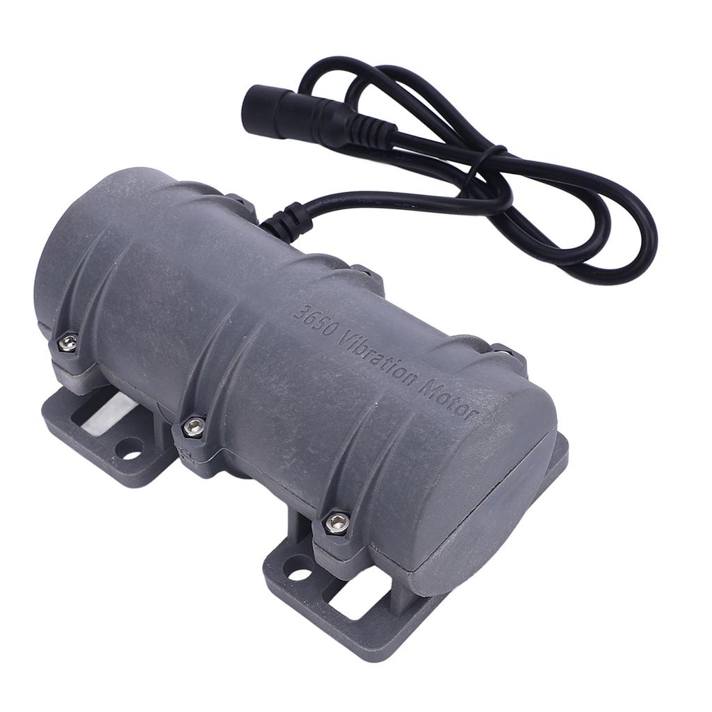 Vibration Motor 3650 DC 3800RPM with Adjustable Speed Adapter Double Eccentric for Massaging Bed