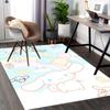 Anime Cartoon Design Chair Mat - Non-Slip Carpet for Office Chairs, Home Decor, Living Room, Bedroom, Game Room & Dormitory (Festival Gift).E063