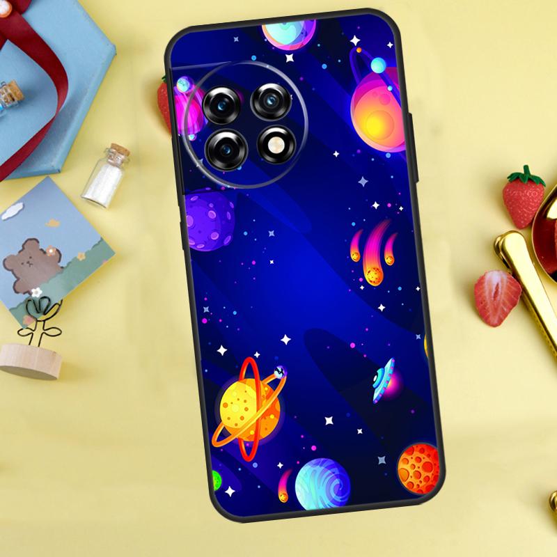 Magic Space Planet Case For OnePlus 15 13 12 11 9 10 Pro 13T 13R 12R 10T 8T Nord 5 CE 3 4 2 Lite N20 N30 Cover